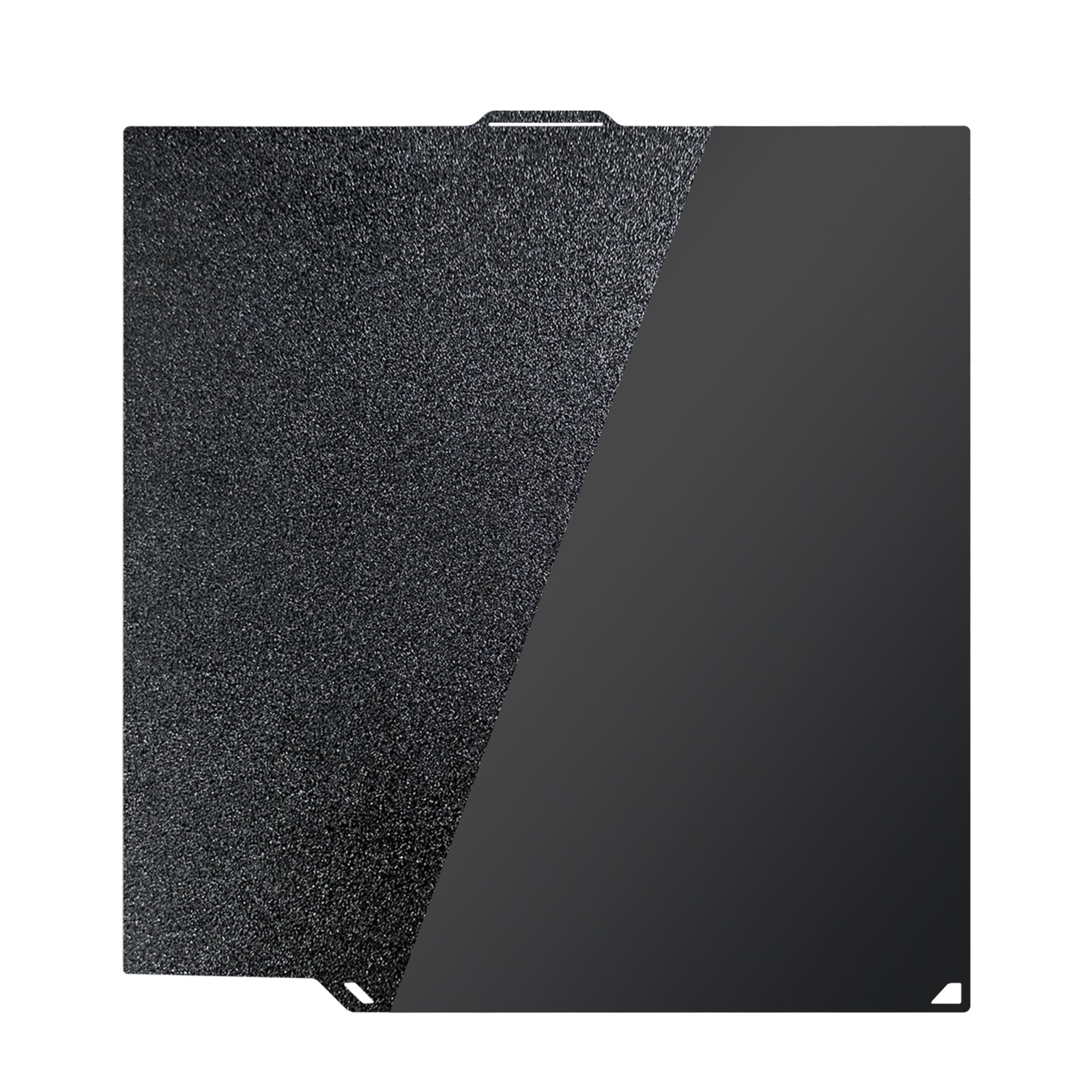 IdeaFormer Black Smooth PEI+Textured PEI Spring Steel Build Plate, 260×271mm for Elegoo Centauri Carbon