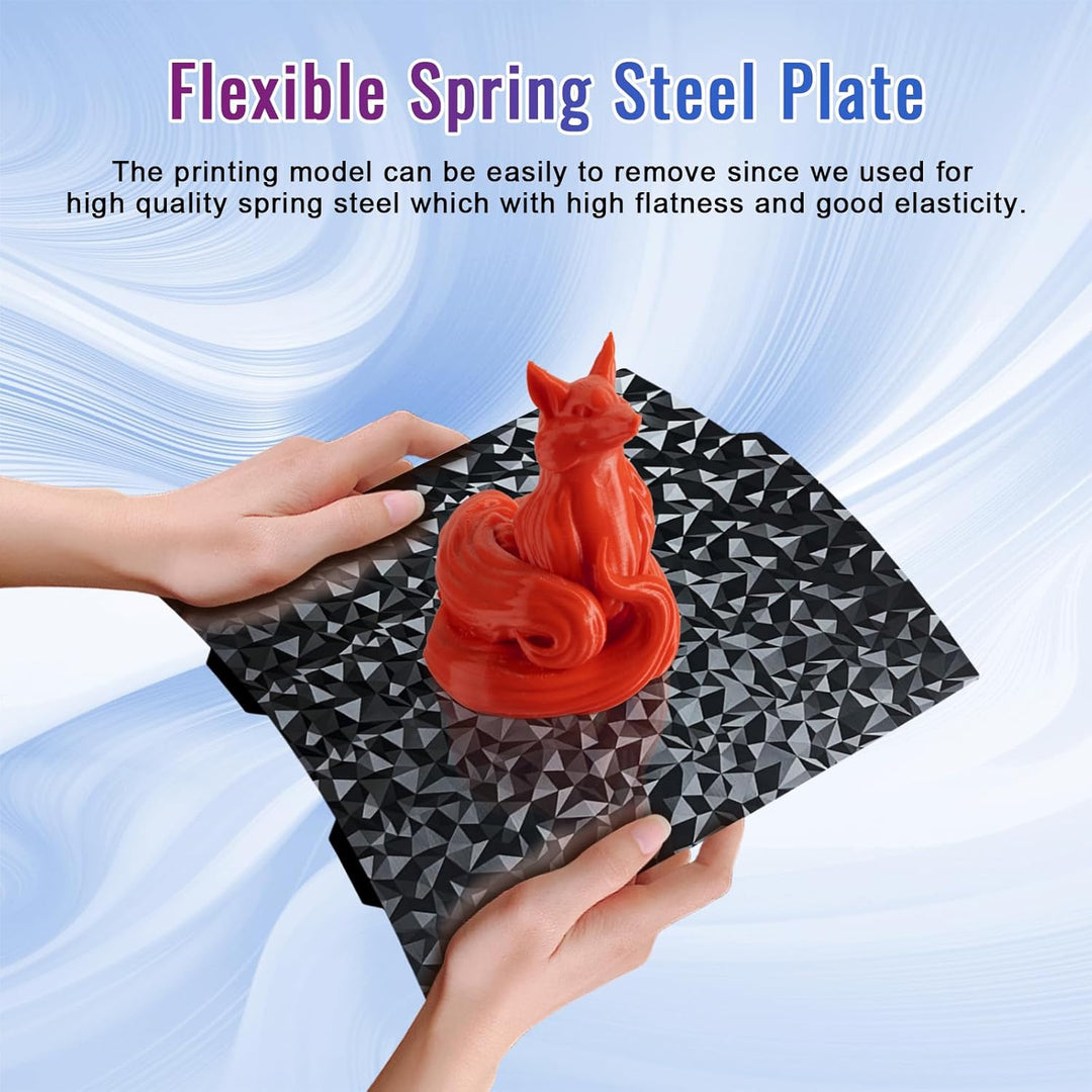 IdeaFormer Diamond PEO+Carbon Fiber PET Spring Steel Build Plate, 184×184mm for Bambu Lab A1 MIni