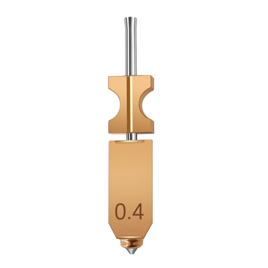 IdeaFormer Integrated Nozzles for Flashforge AD5X, Upgrade Bimetal Hotend Nozzle Replacement Copper Alloy + Hardened Steel Nozzle for AD5X