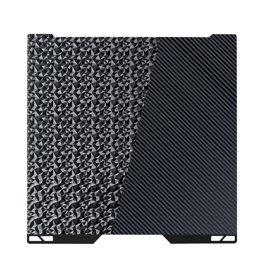IdeaFormer Diamond PEO+Carbon Fiber PET Spring Steel Build Plate, 346×355mm for Bambu Lab H2D, 350mmx320mm Print Size
