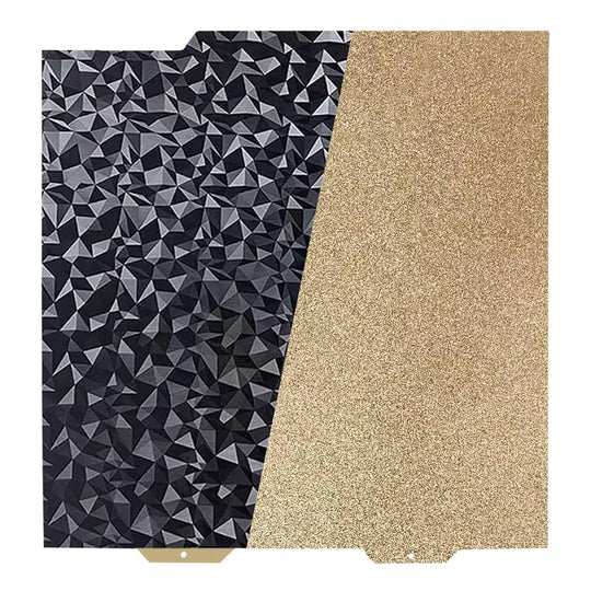 IdeaFormer Diamond PEO+Textured Gold PEI Spring Steel Build Plate, 184×184mm for Bambu Lab A1 MIni